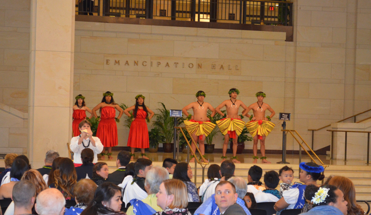 dancing in the hall